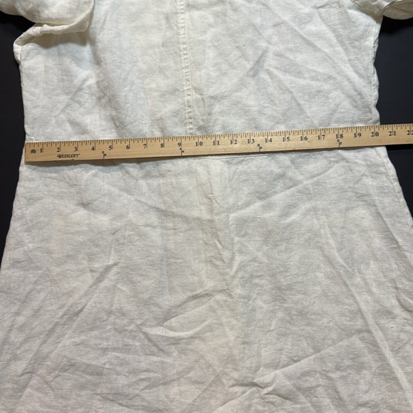 Flax white elegant Medium blazer with pockets - Picture 4 of 7